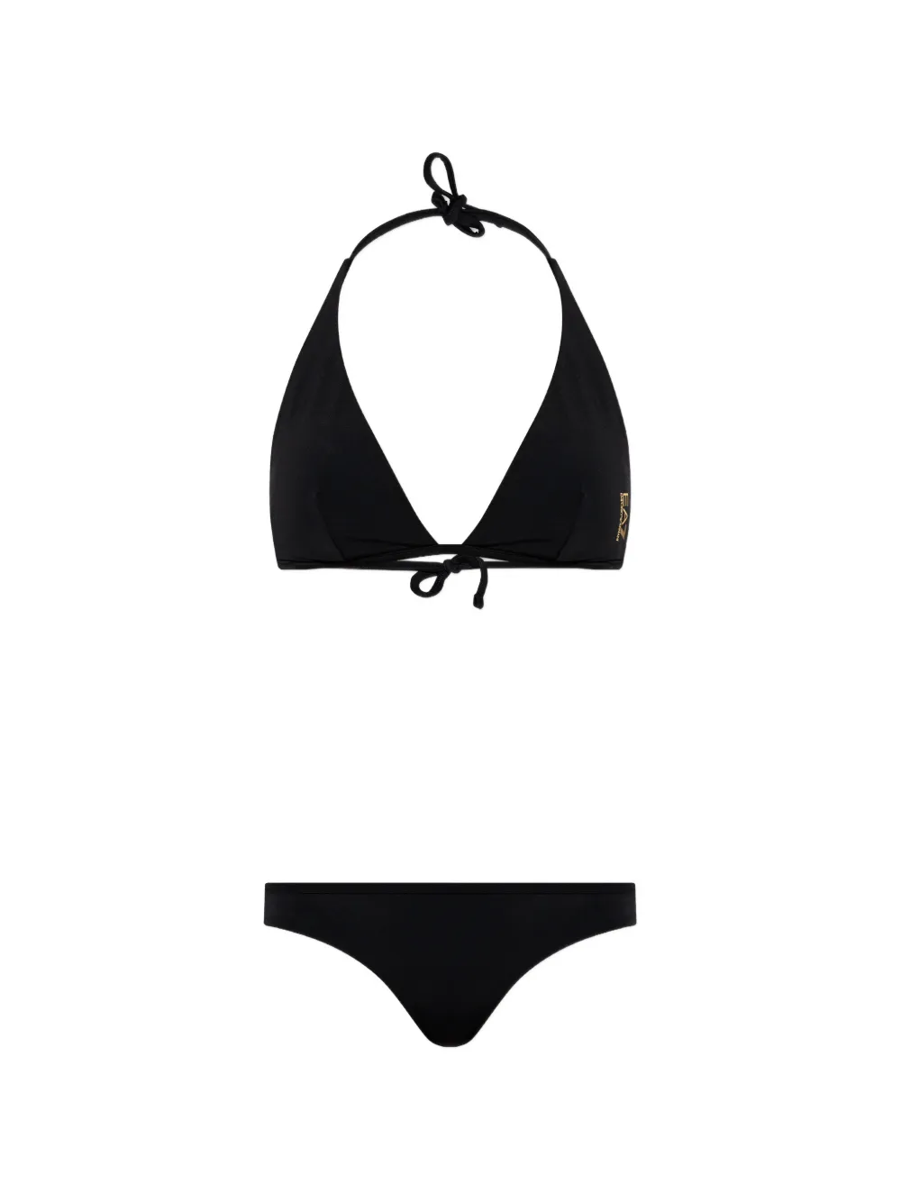 Ea7 Emporio Armani logo-detail bikini - Nero