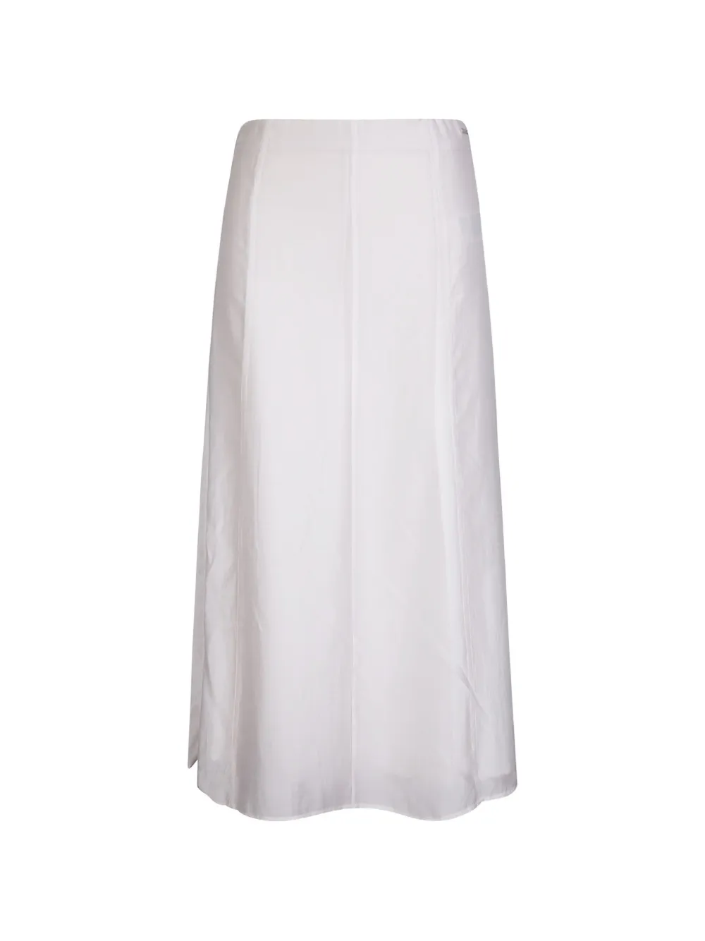 Calvin Klein Gonna lunga con inserti - Bianco