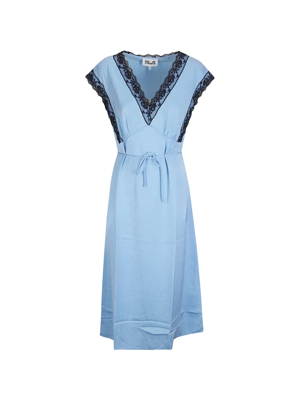 Baum Und Pferdgarten midi Andra dress - Blu