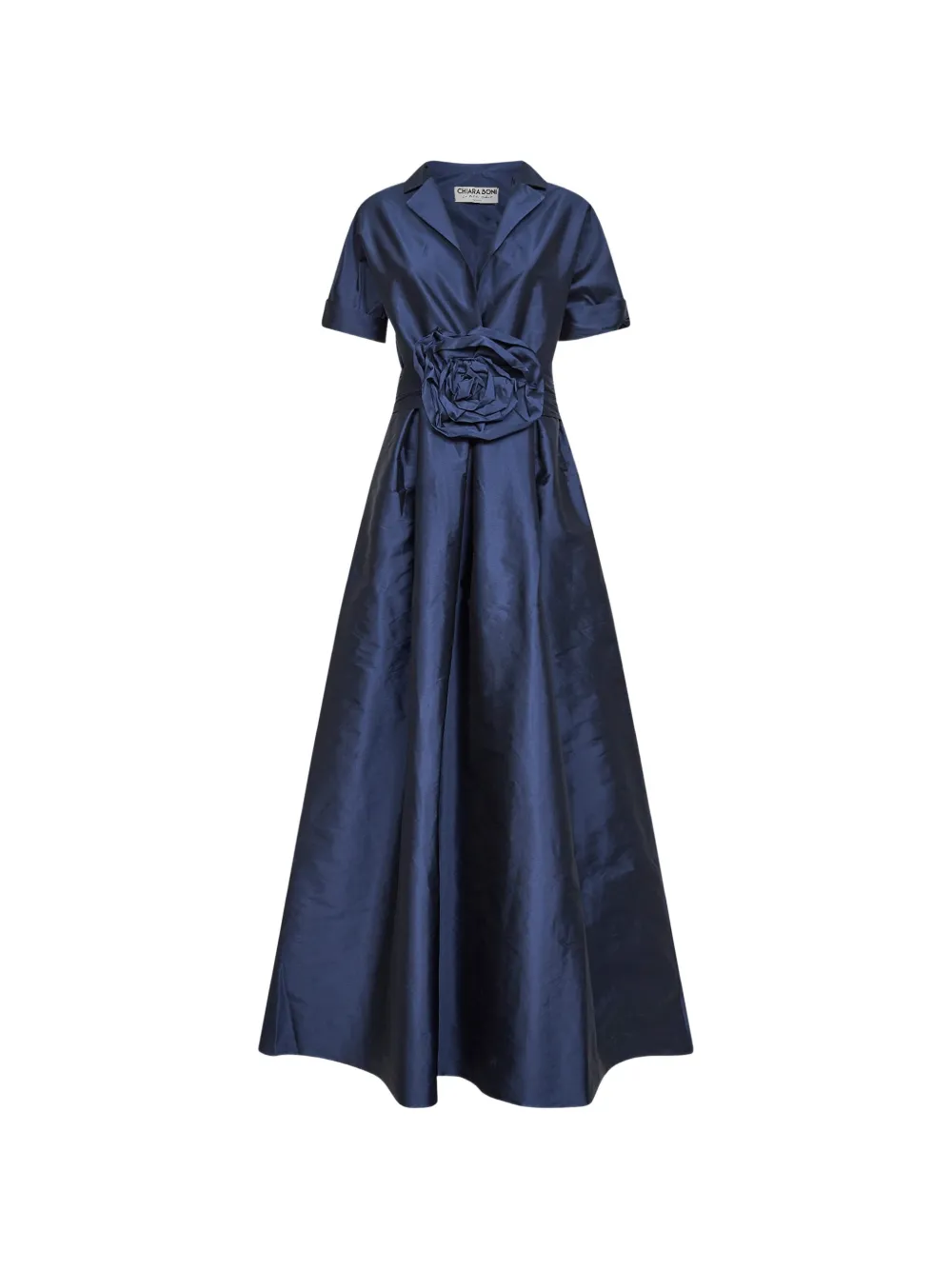 CHIARA BONI La Petite Robe floral-detailed maxi dress - Blu