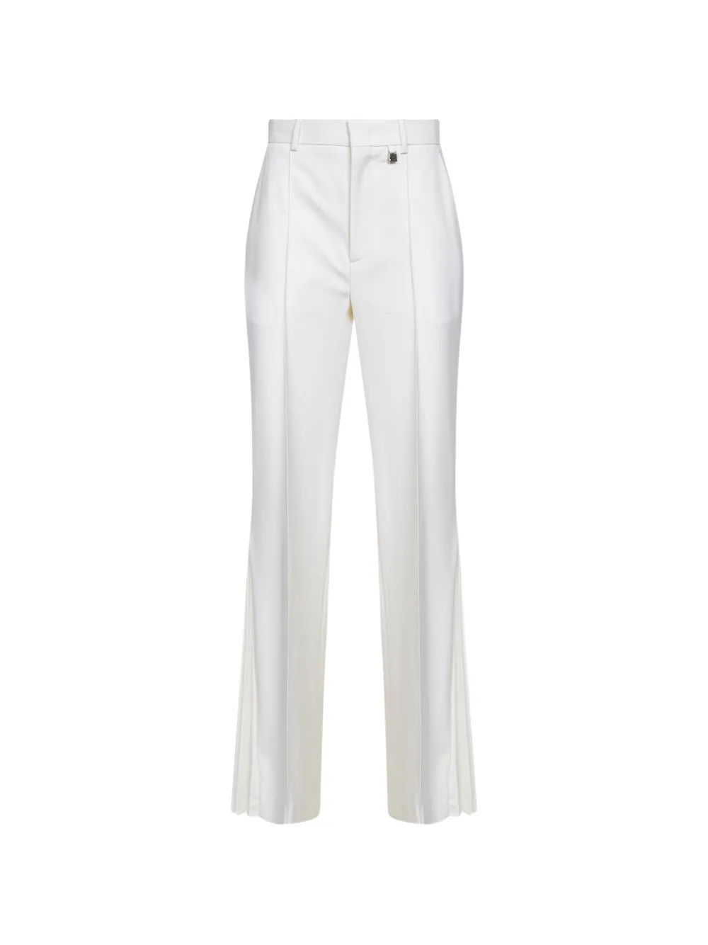 Giuseppe Di Morabito pleated flared trousers - Bianco