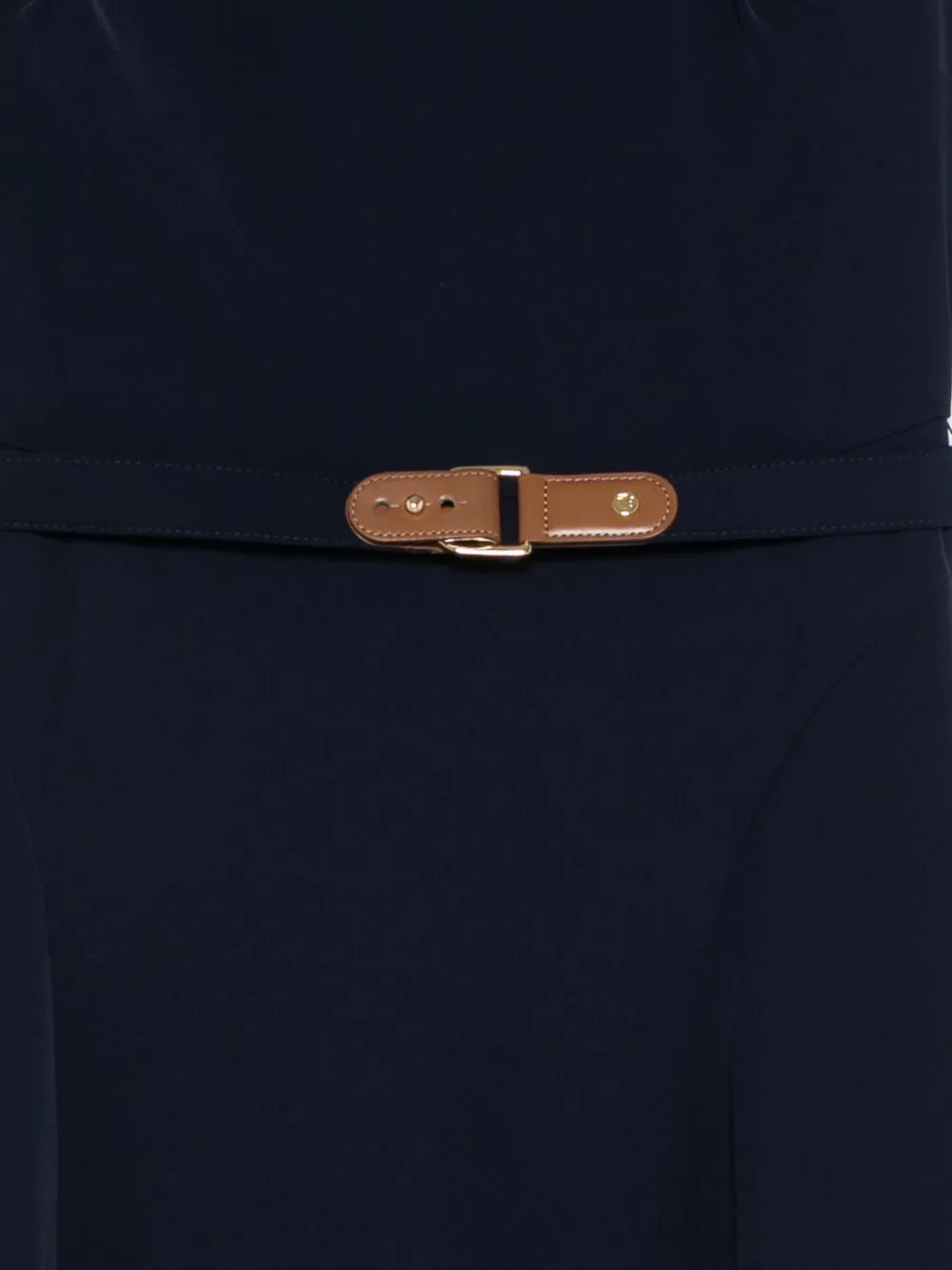 Lauren Ralph Lauren Midi-jurk met A-lijn Blauw