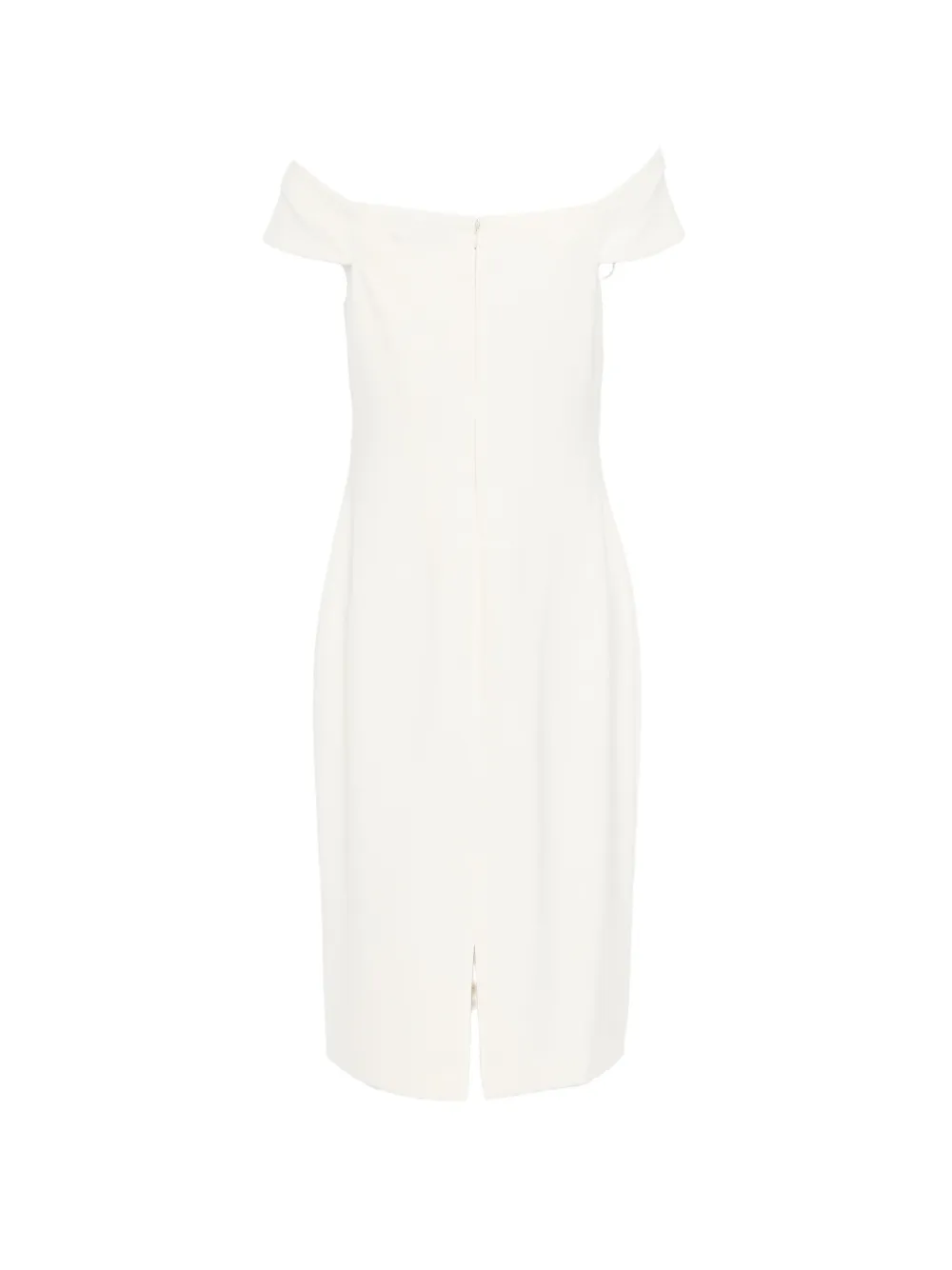 Lauren Ralph Lauren Midi-jurk met gedraaide schouders Beige