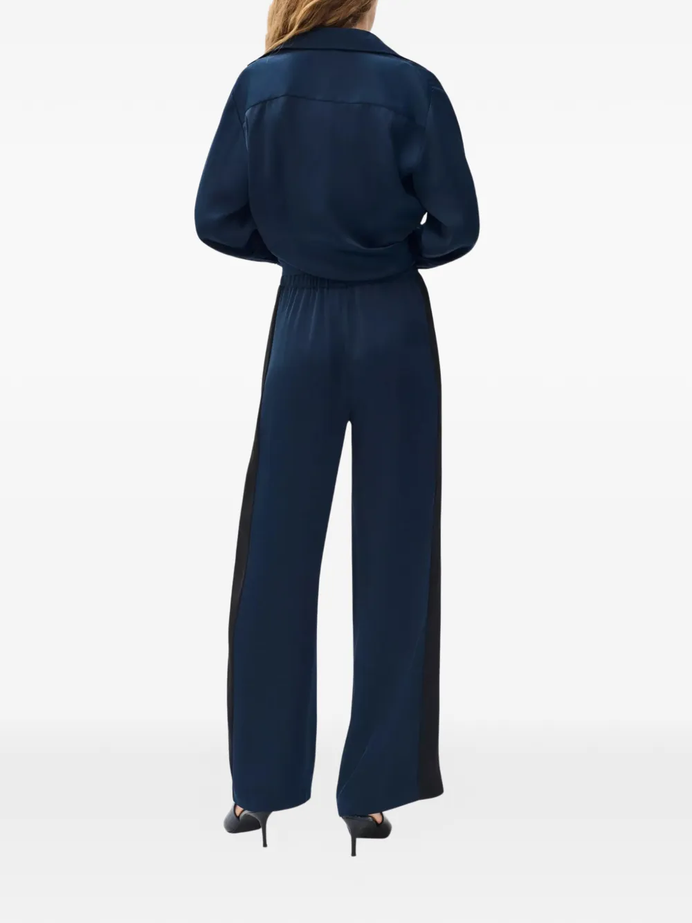 rag & bone Olivia broek met zijstreep Blauw