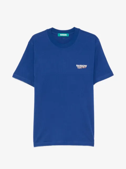 BARROW bear-print logo-print T-shirt