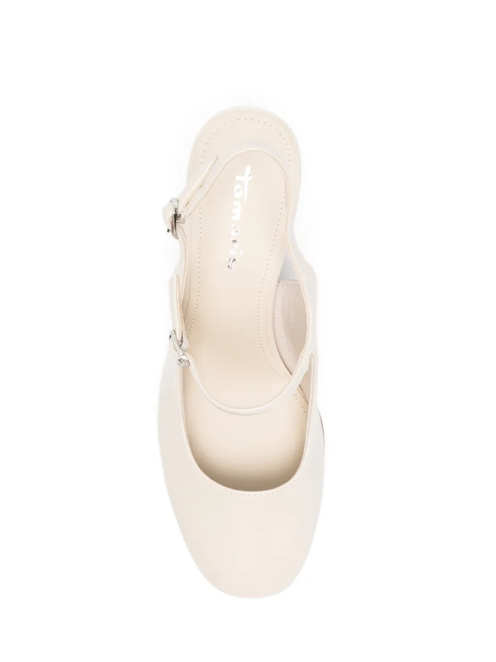 TAMARIS Pumps met gespbandje Beige
