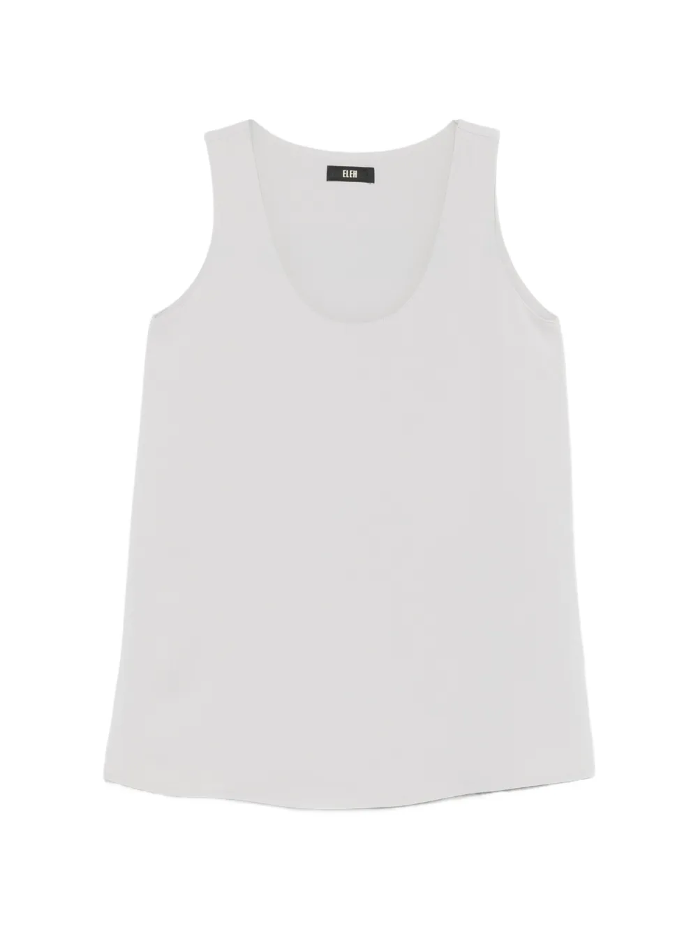 Eleh scoop-neck sleeveless top - Grigio