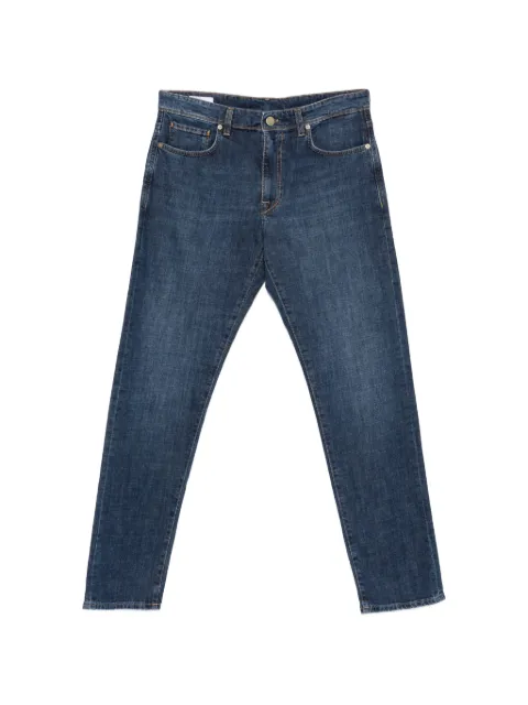 Incotex jean ceinturé à patch logo