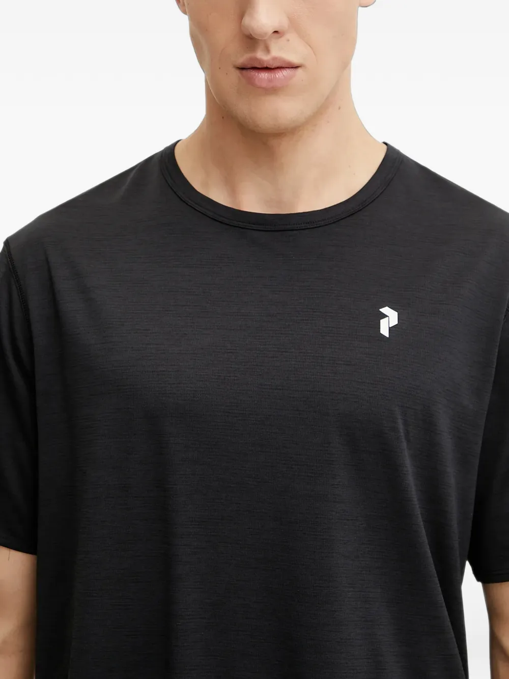 Peak Performance Trail logo T-shirt Zwart
