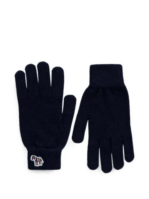 Paul Smith zebra patch gloves