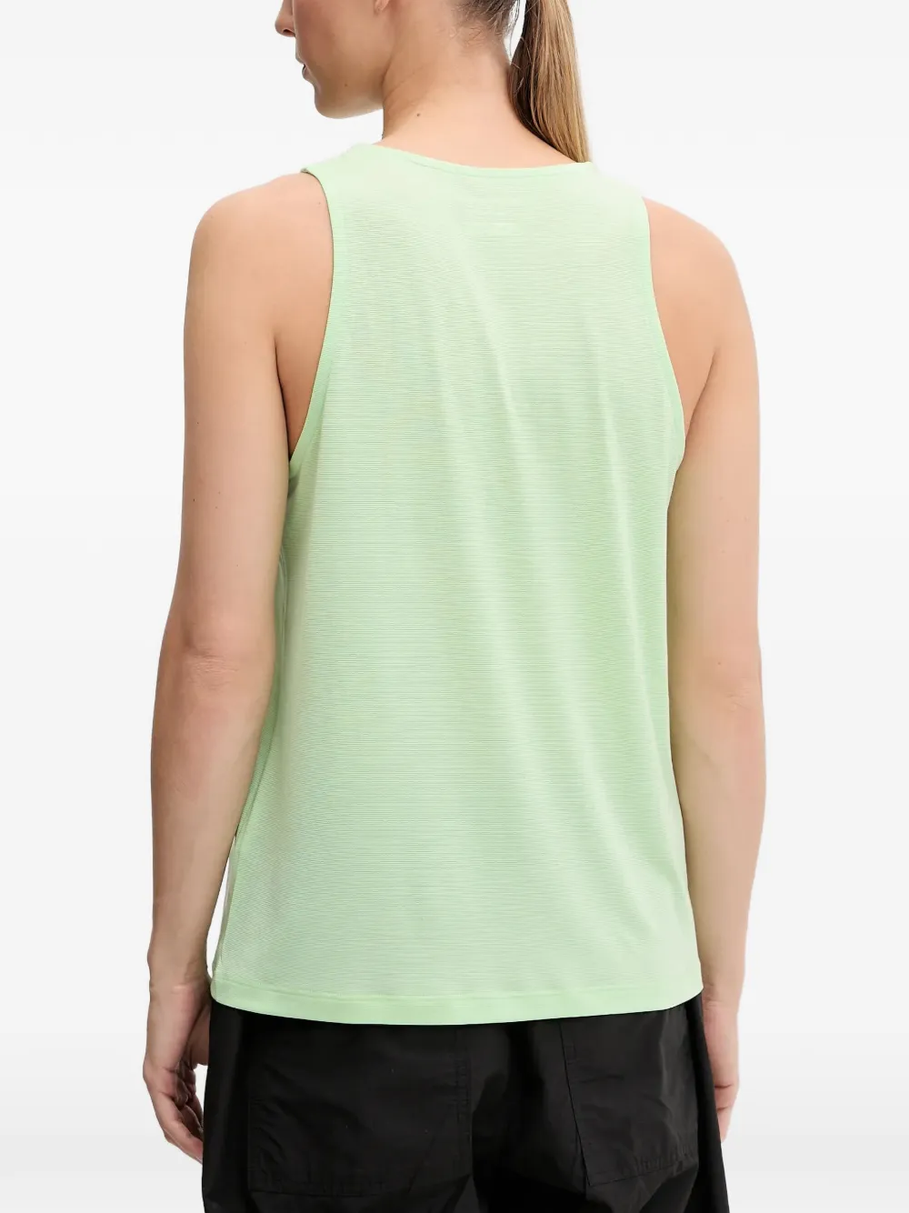 Peak Performance Tanktop met ronde hals en logodetail Groen