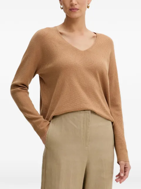 OUI Freyja V-neck knitted pullover