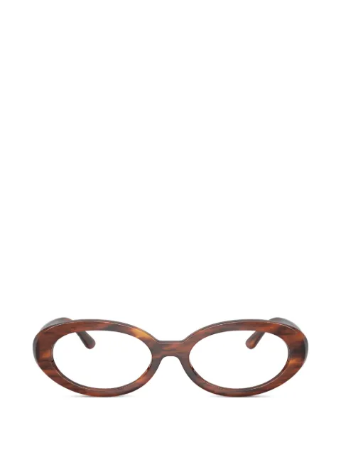 Ray-Ban oval-frame glasses