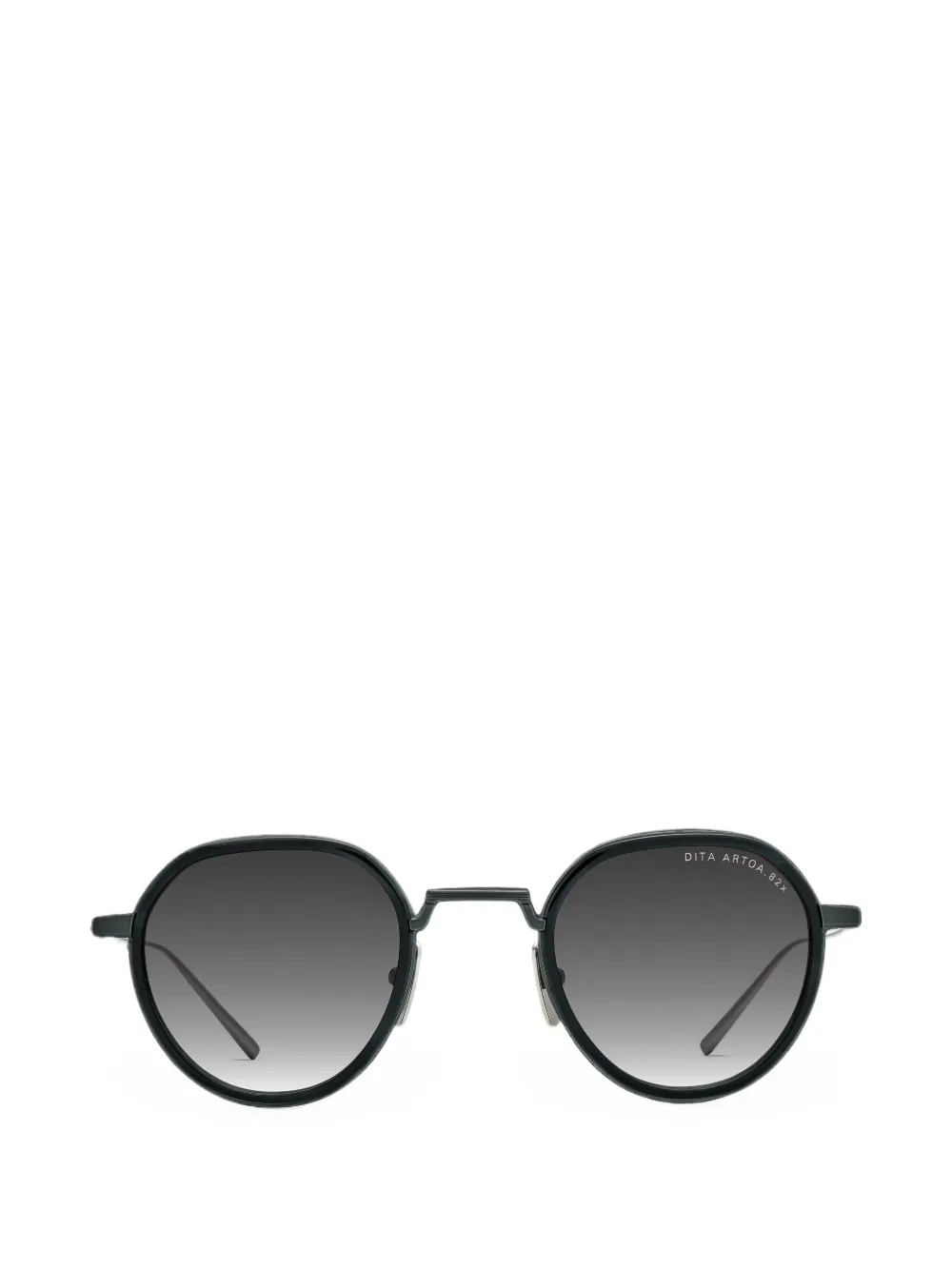 Dita Eyewear Artoa 82 Sonnenbrille mit rundem Gestell - Schwarz