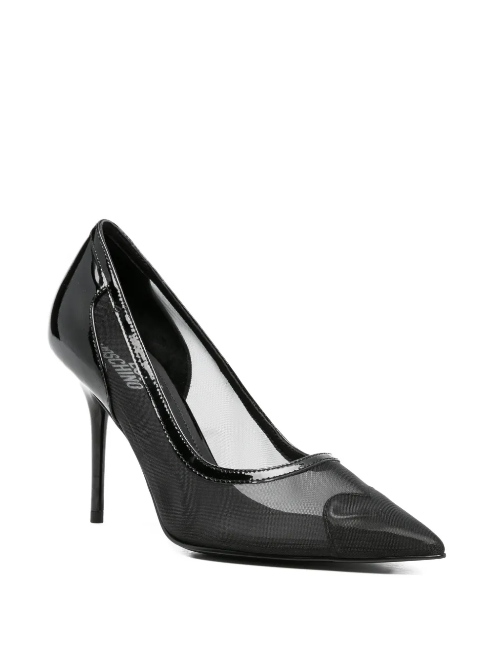 Love Moschino Pumps met spitse neus Zwart
