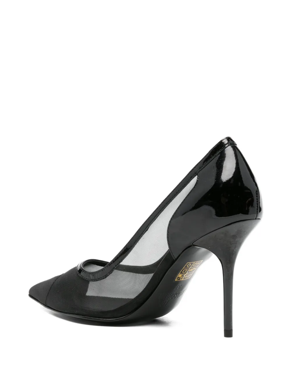 Love Moschino Pumps met spitse neus Zwart