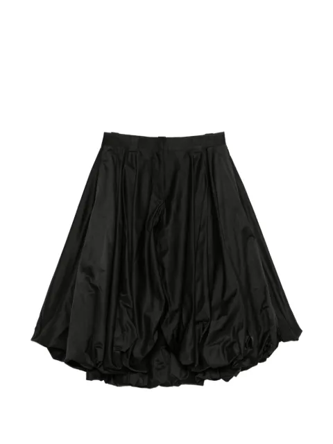 Balenciaga юбка миди со сборками