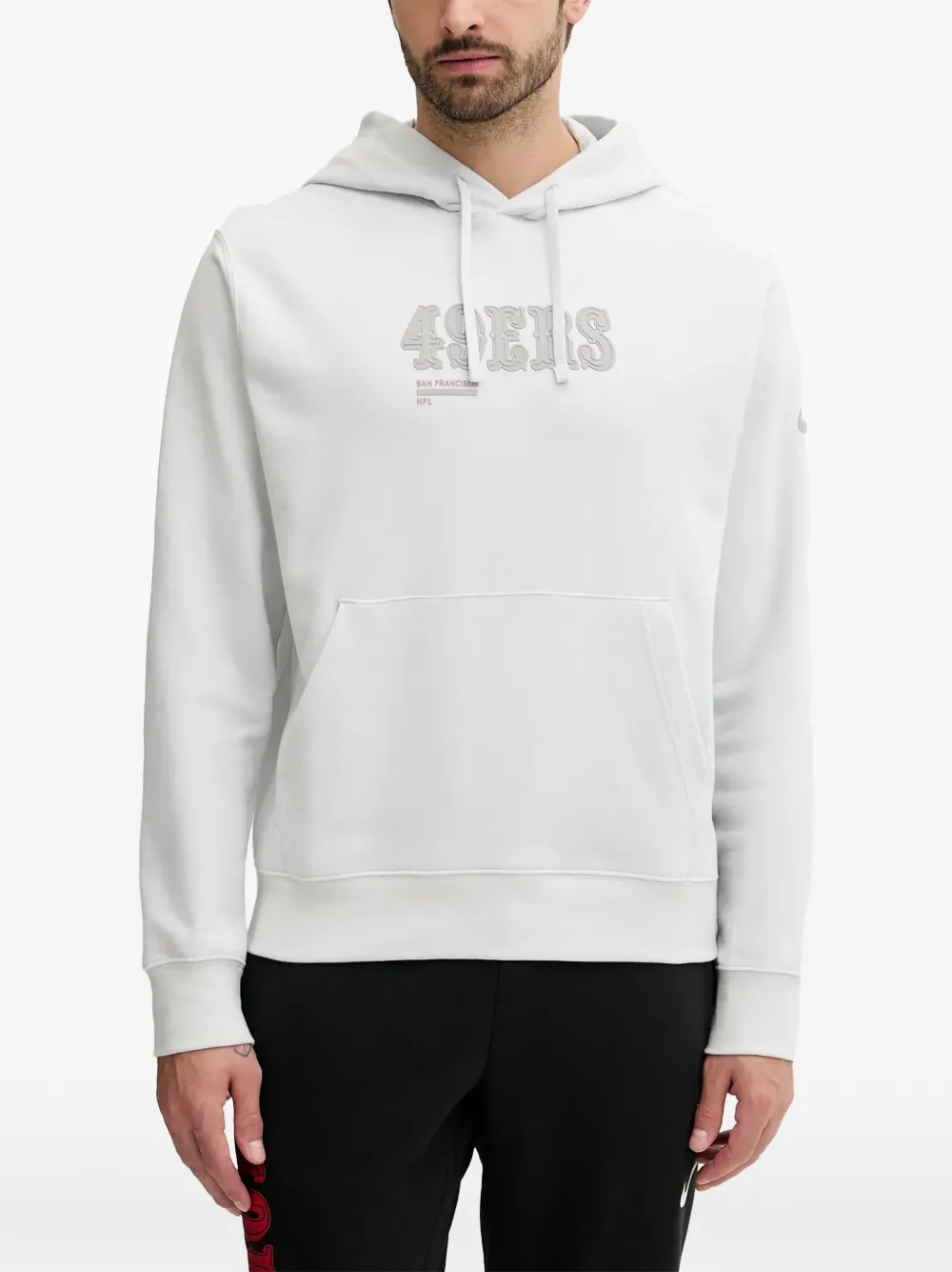 Nike pouch-pocket hoodie - Toni neutri