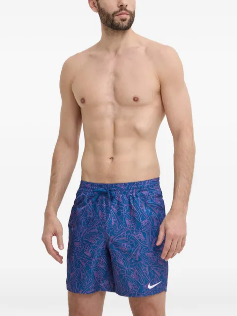 Nike sneaker-print swim shorts