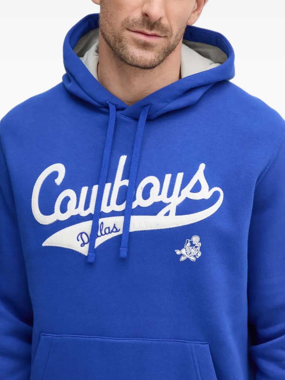 Nike x Dallas Cowboys hoodie met borduurwerk Blauw