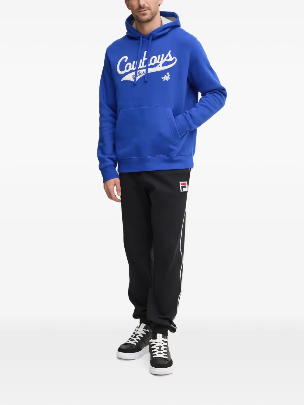 Nike x Dallas Cowboys hoodie met borduurwerk Blauw