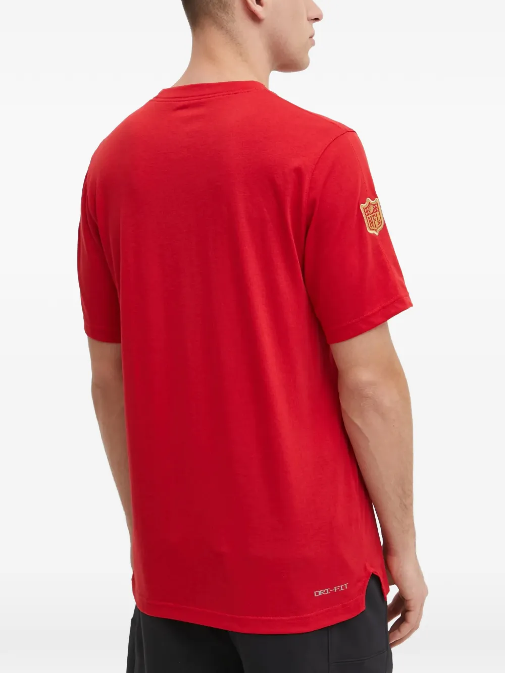 Nike San Francisco 49ers Sideline Player logo-patch T-shirt Rood