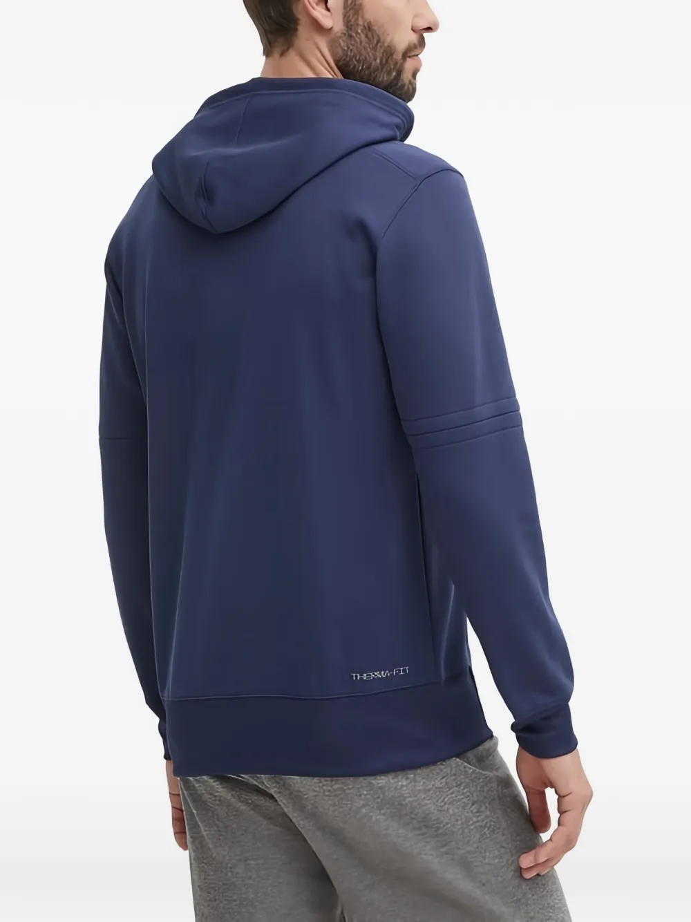 Nike x Houston Astros hoodie met trekkoord Blauw