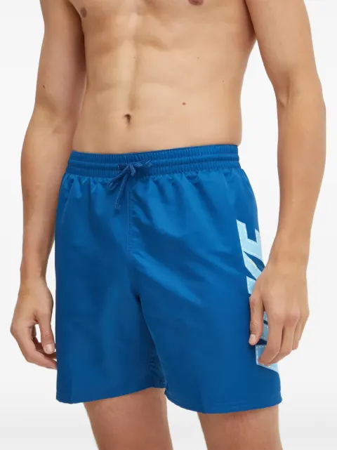 Nike logo-print drawstring swim shorts