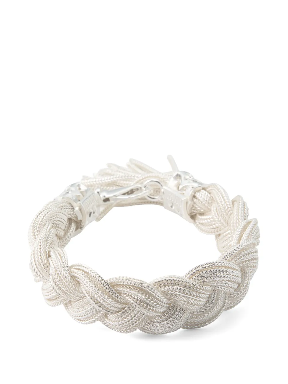 Emanuele Bicocchi Bracciale Ice intrecciato - Argento