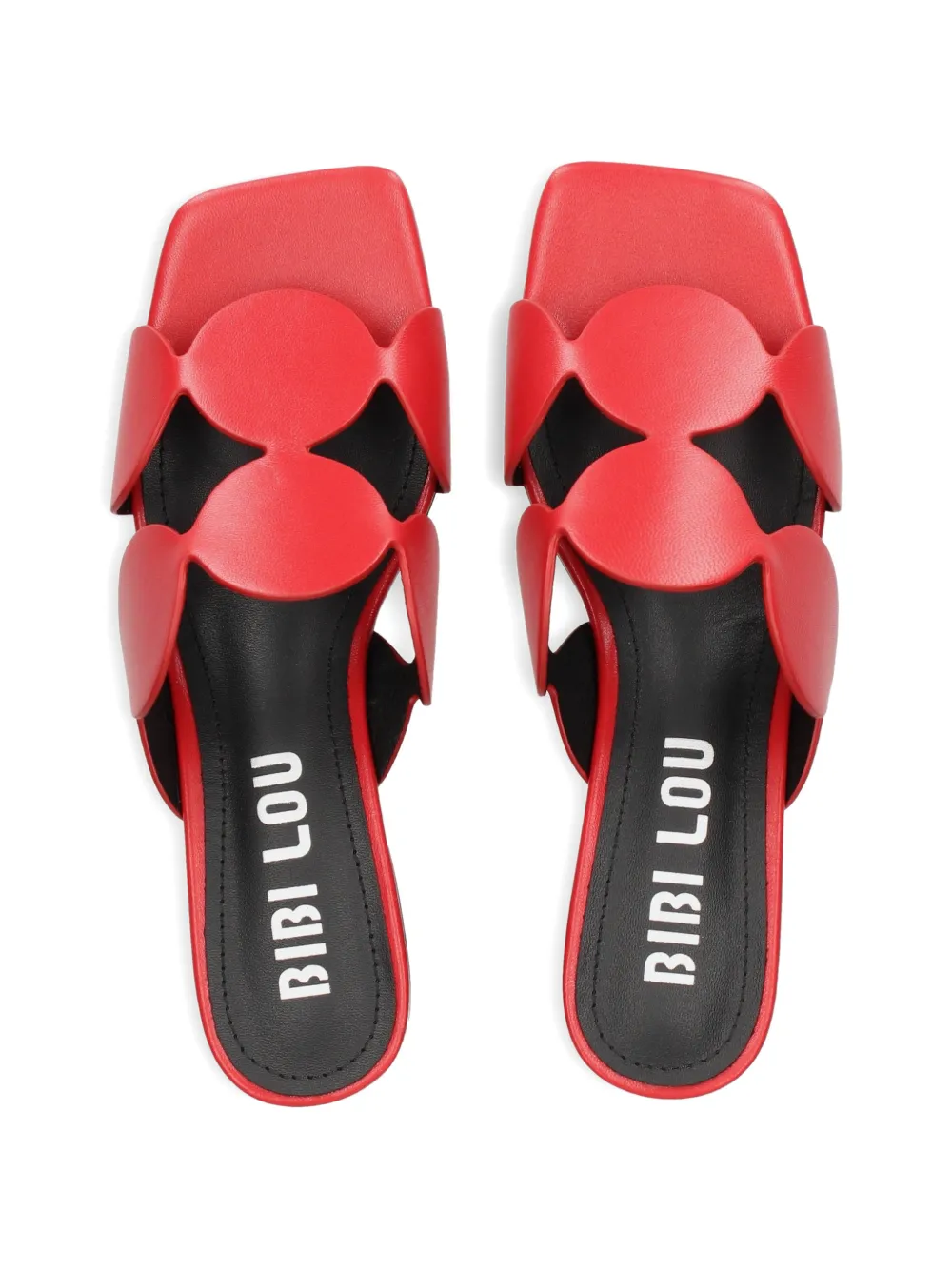 Bibi Lou 40 mm Onami muiltjes Rood