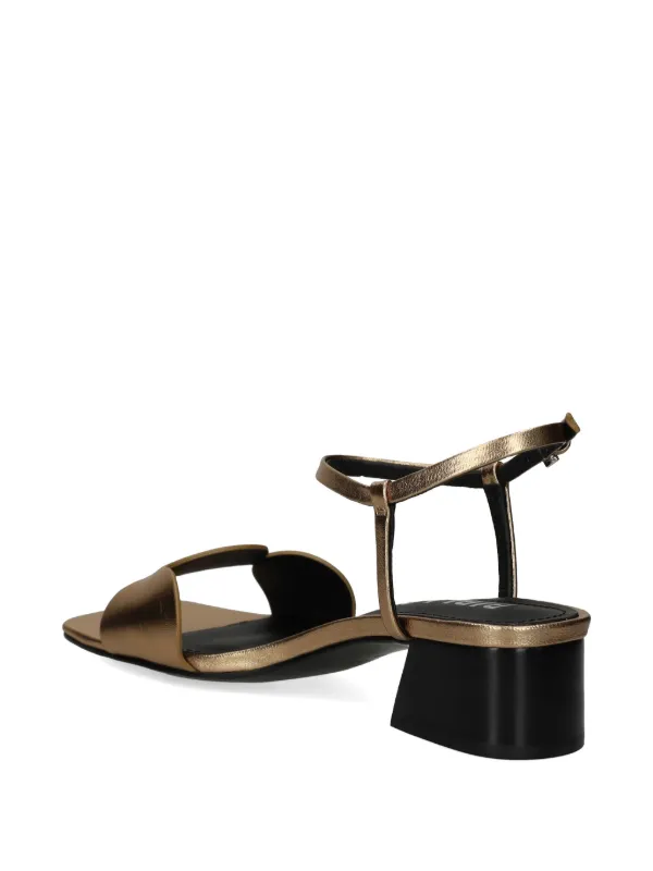 Bibi Lou 45mm Onami Sandals | Gold | FARFETCH
