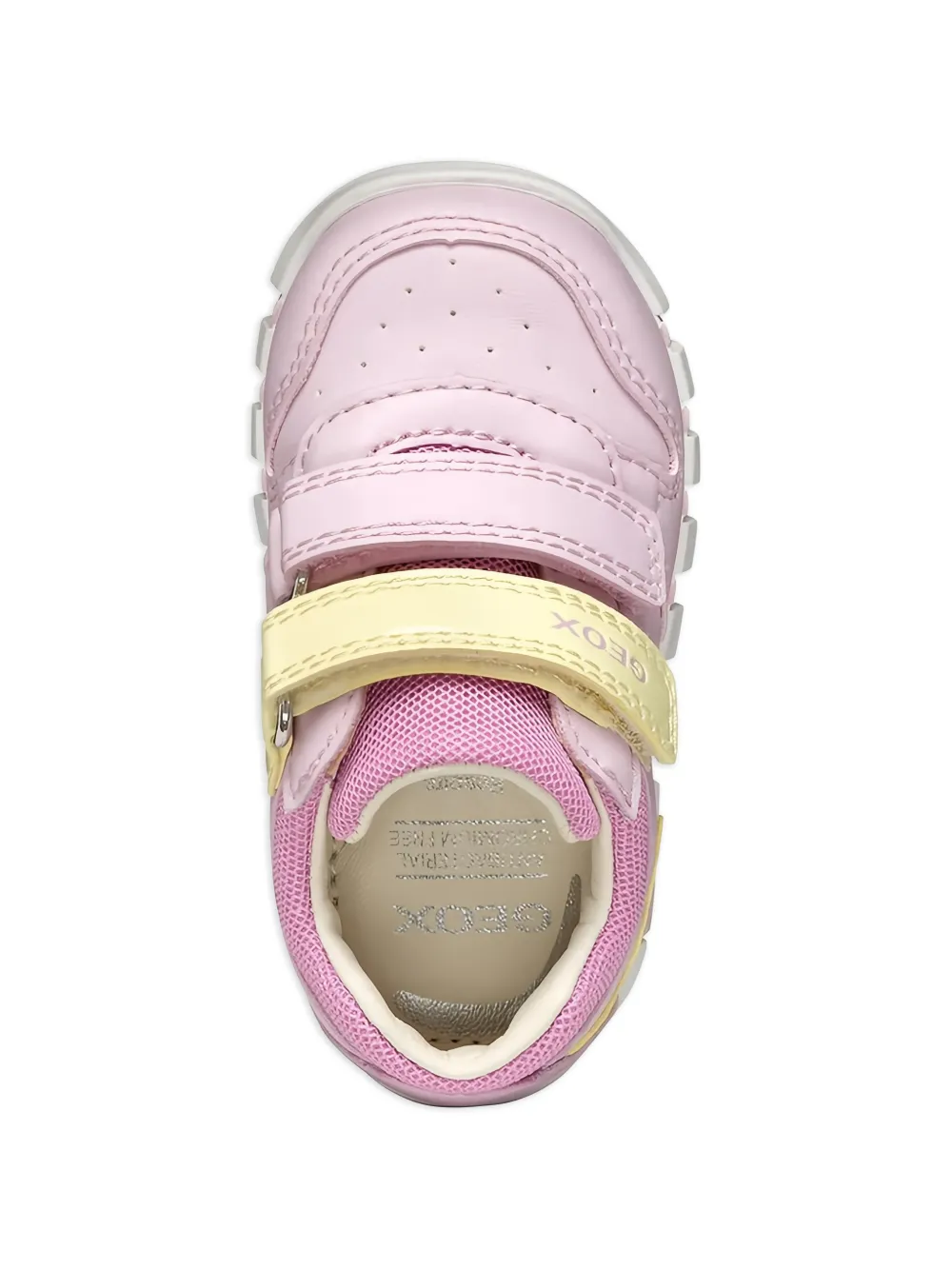 Geox Kids star-appliqué touch-strap sneakers Roze