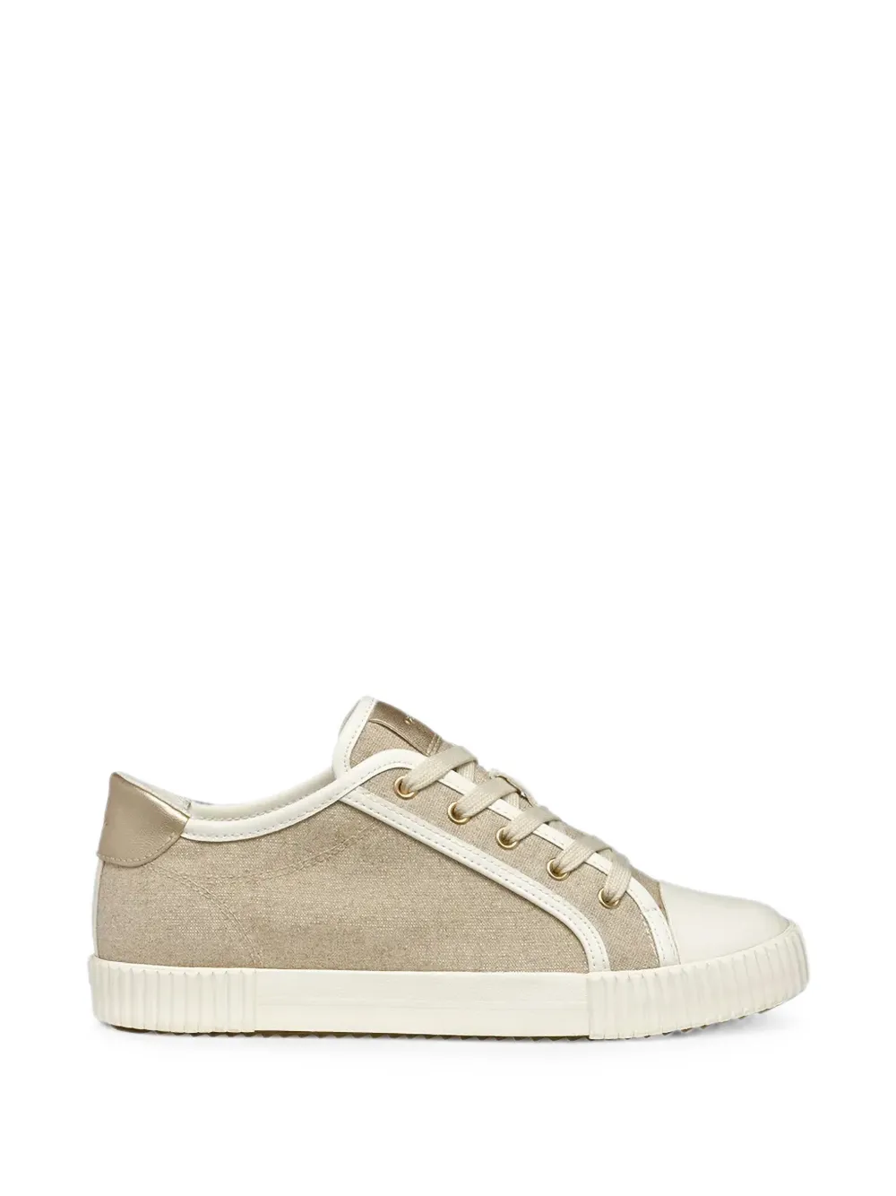 Geox Blomiee low-top lace-up sneakers - Toni neutri