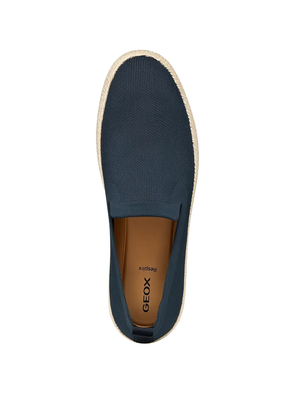 Geox Espadrilles met textuur Blauw