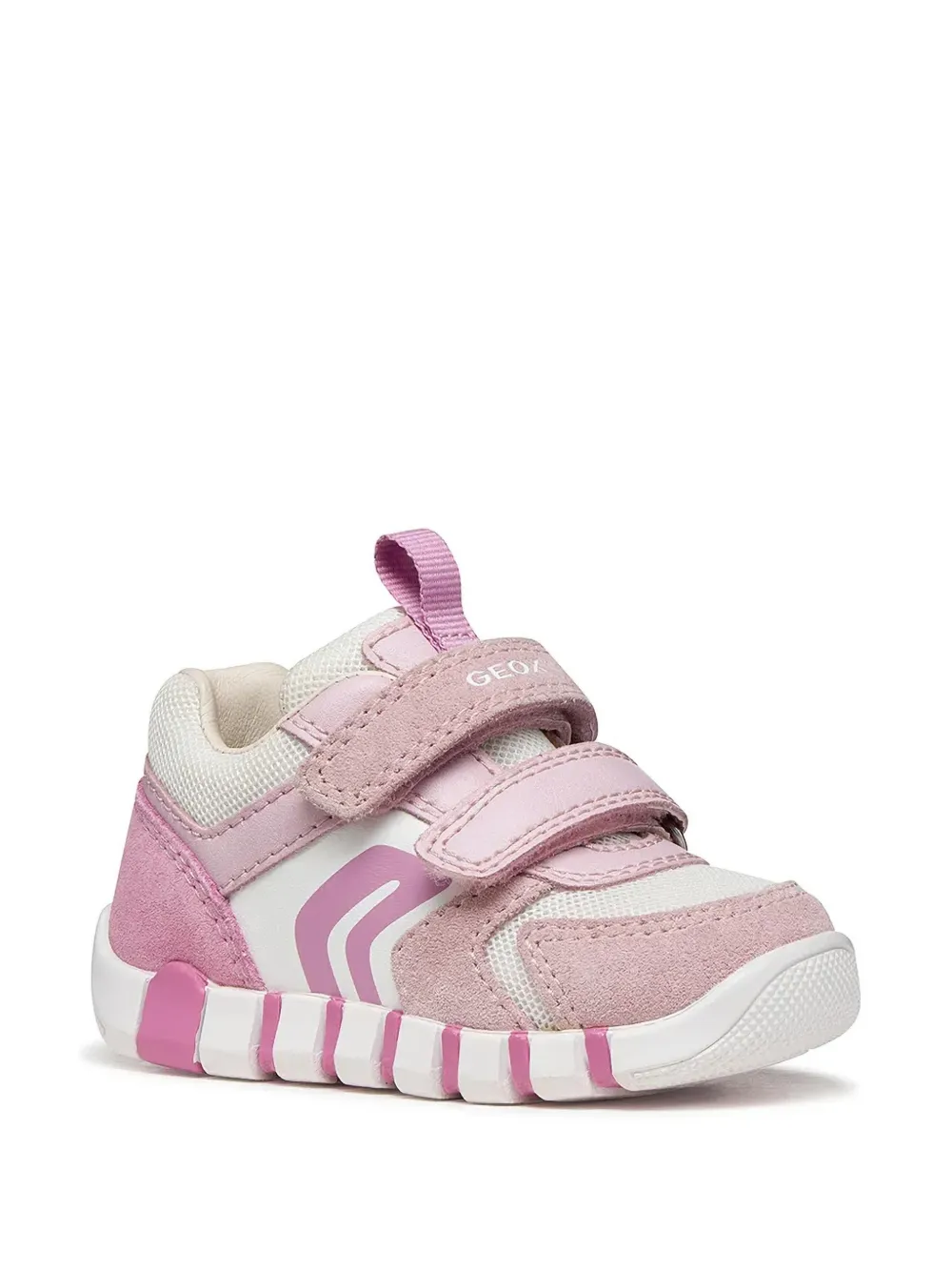 Geox Kids Strap Sneakers - Rosa