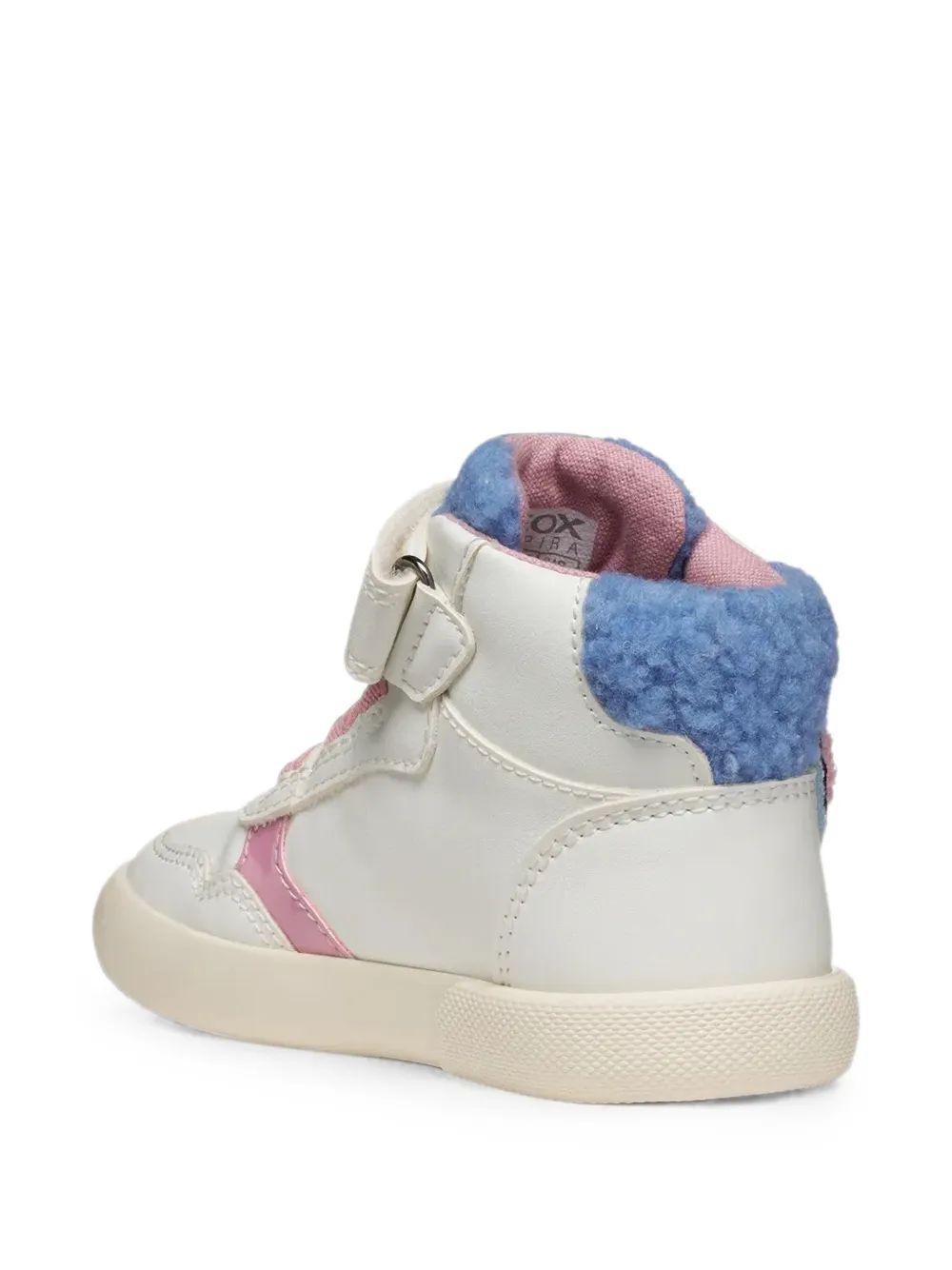 Geox Kids x Disney Gisli Stitch sneakers met klittenband Wit