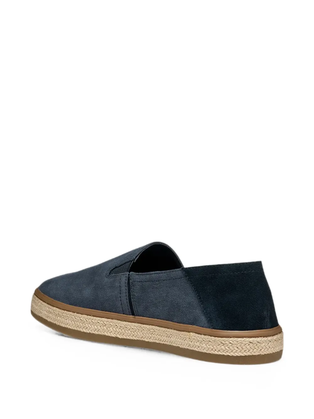 Geox Pantelleria espadrilles met gevlochten zool Blauw