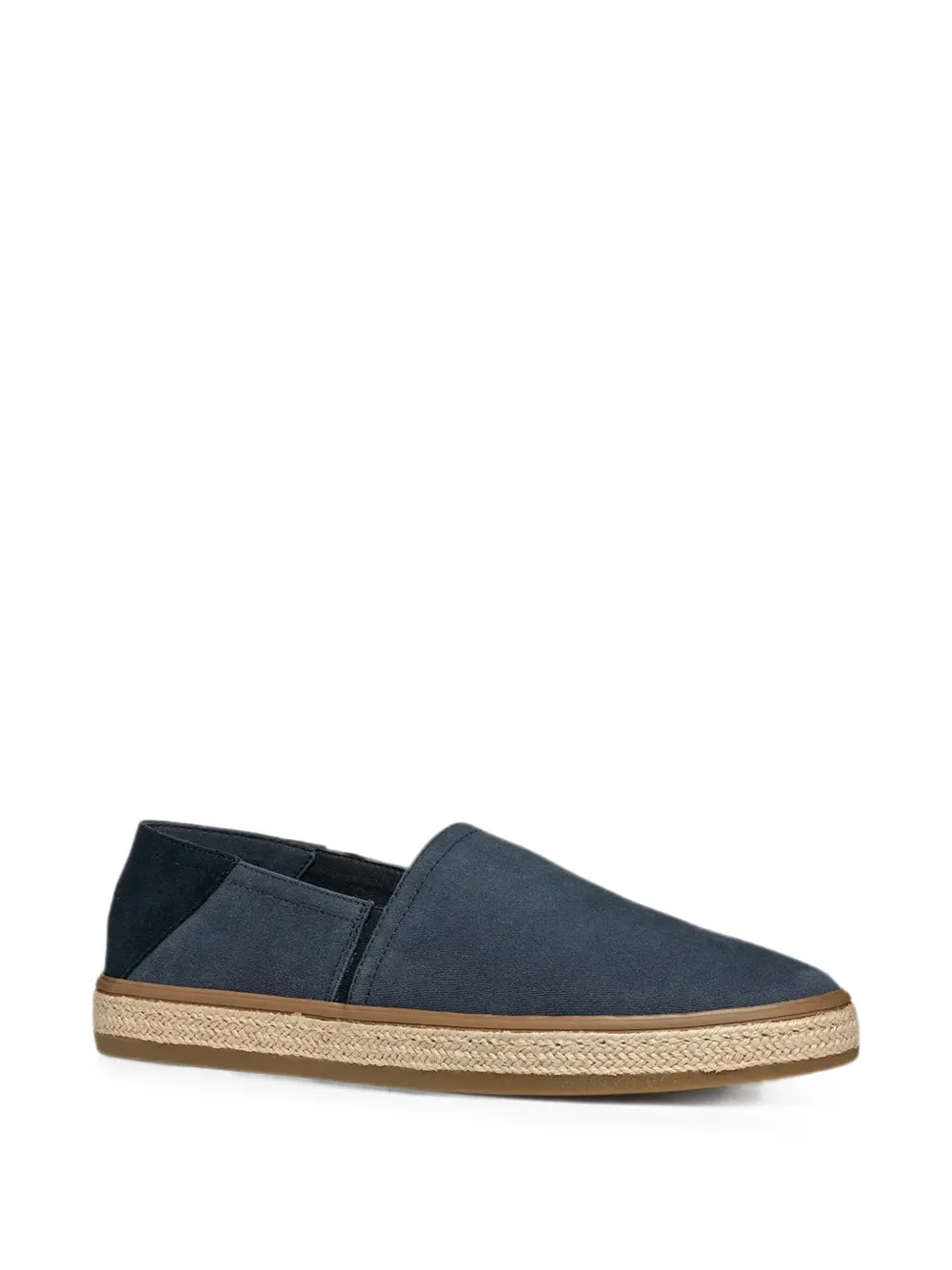Geox Pantelleria espadrilles met gevlochten zool Blauw