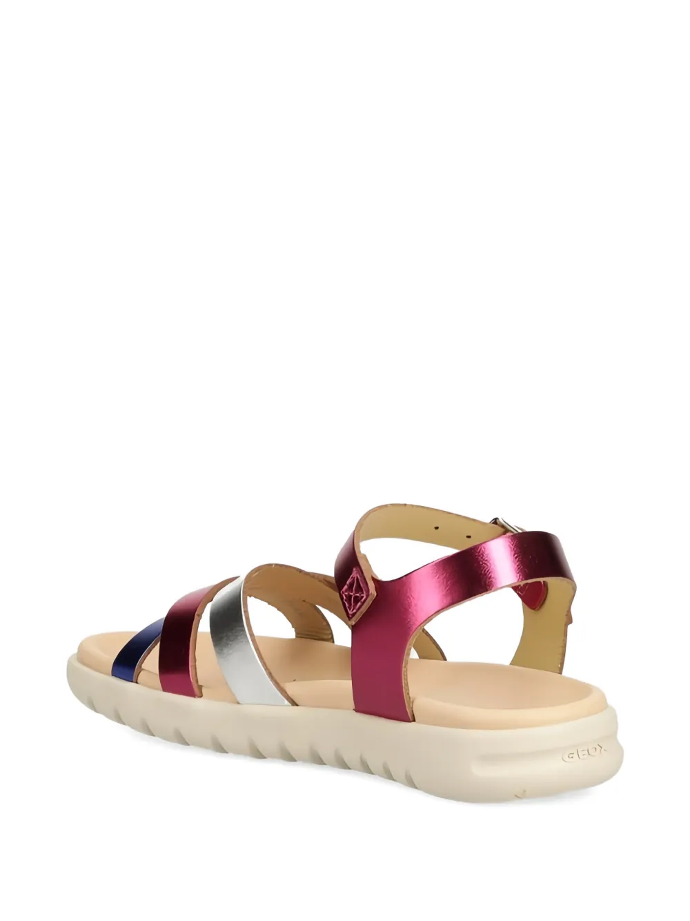 Geox Kids Soleima leather sandals Roze