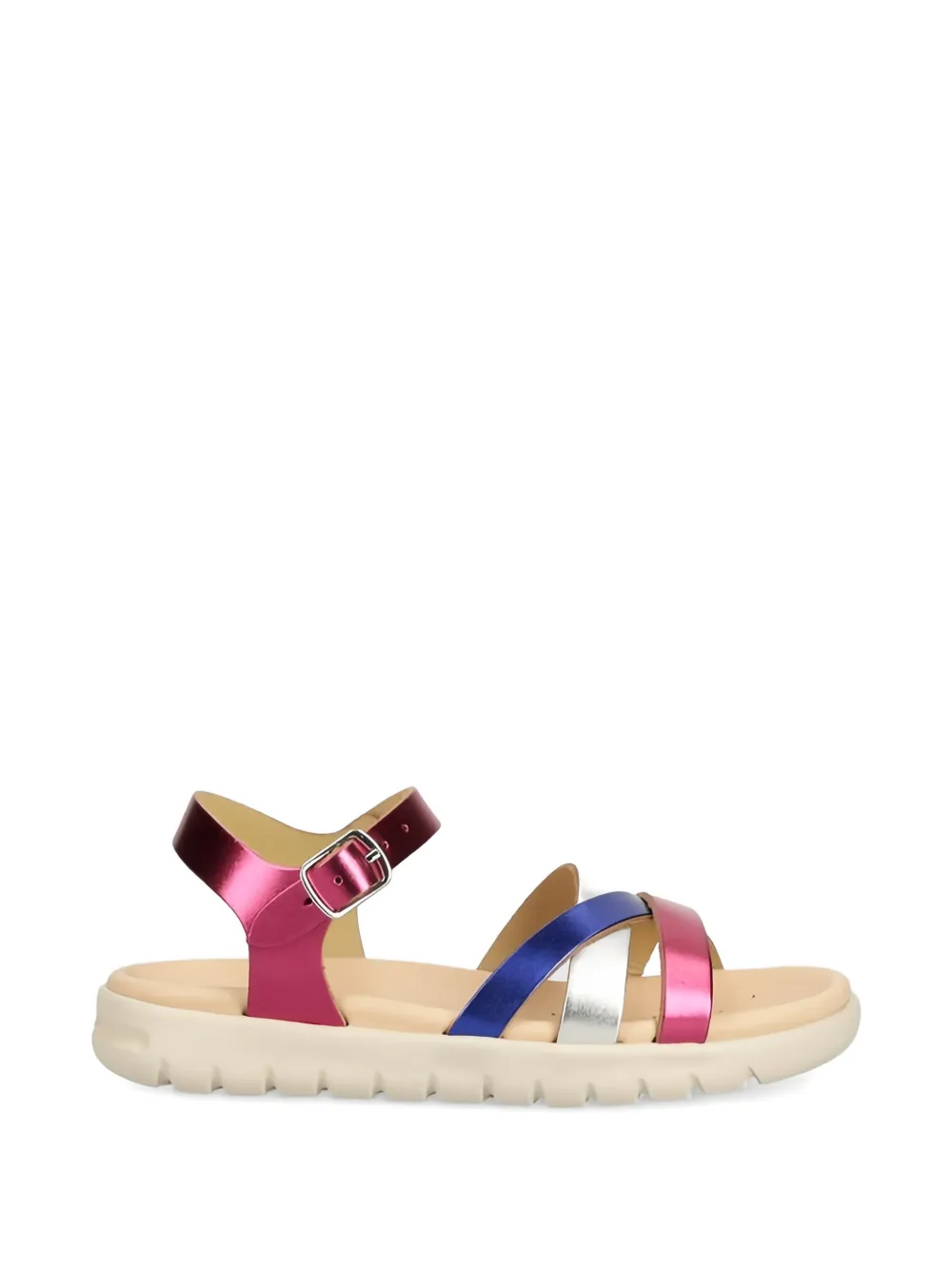 Geox Kids Soleima leather sandals Roze