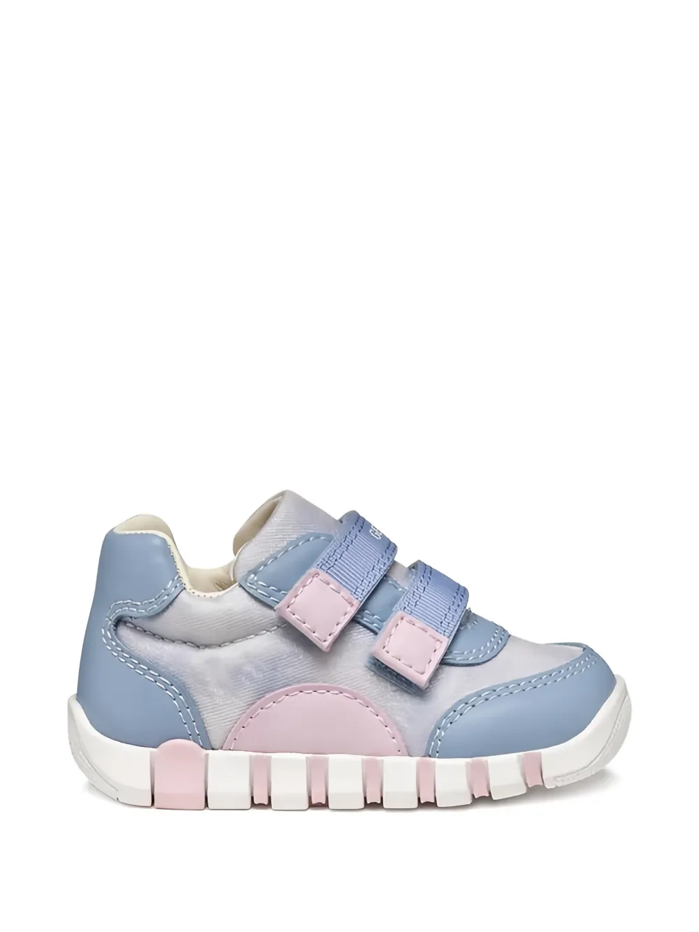 Geox Kids touch-strap sneakers Blauw