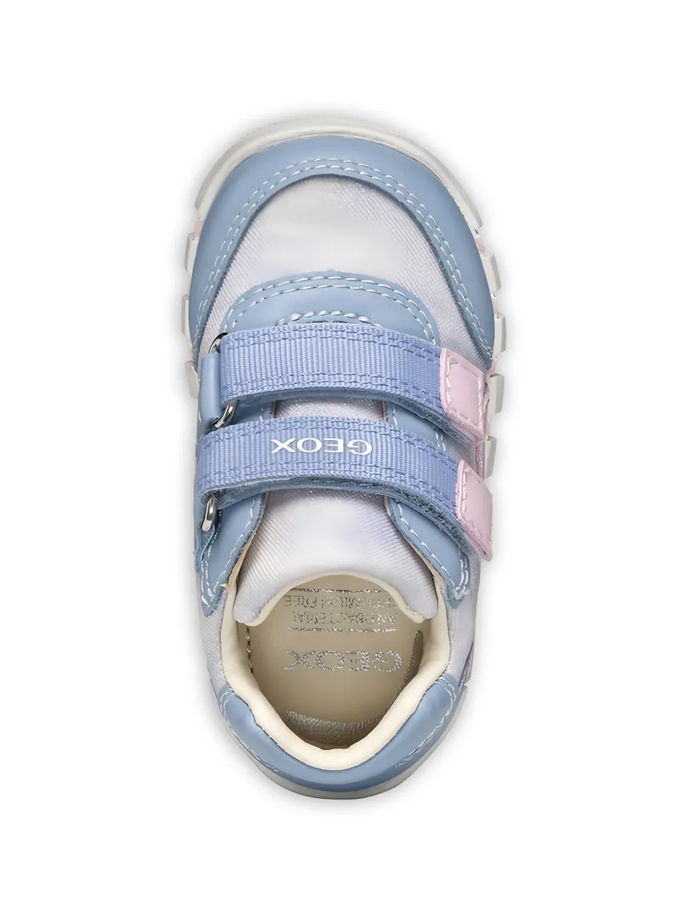 Geox Kids touch-strap sneakers Blauw