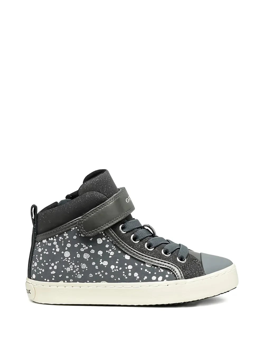 Geox Kids print sneakers Grijs