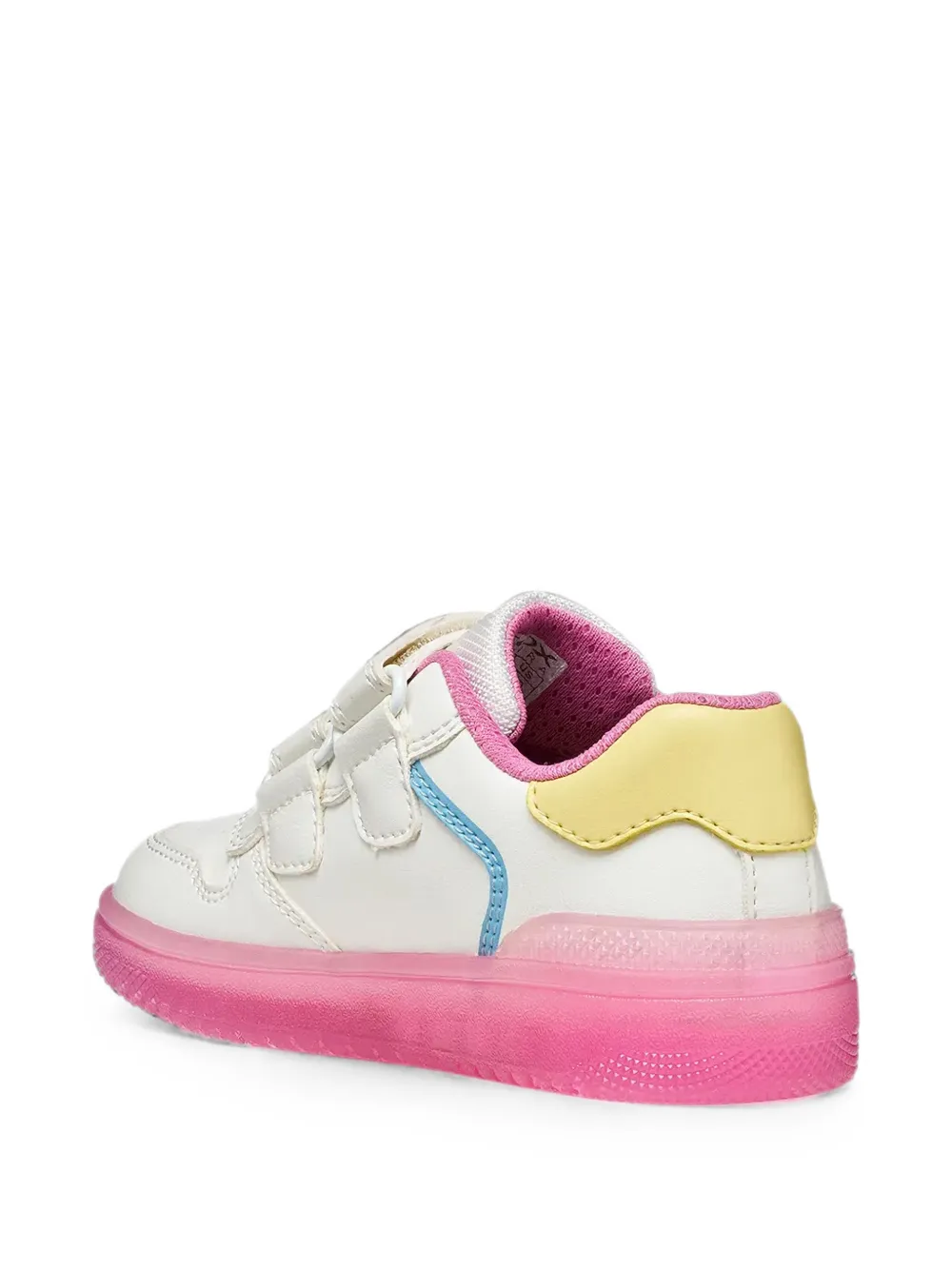 Geox Kids Washiba touch-strap sneakers Wit