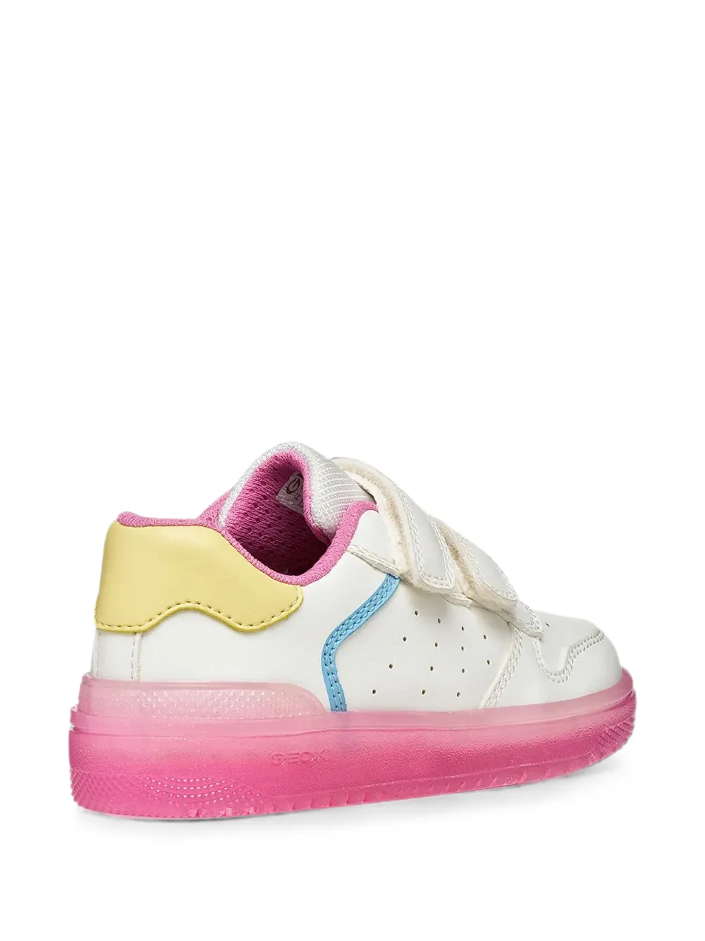 Geox Kids Washiba touch-strap sneakers Wit