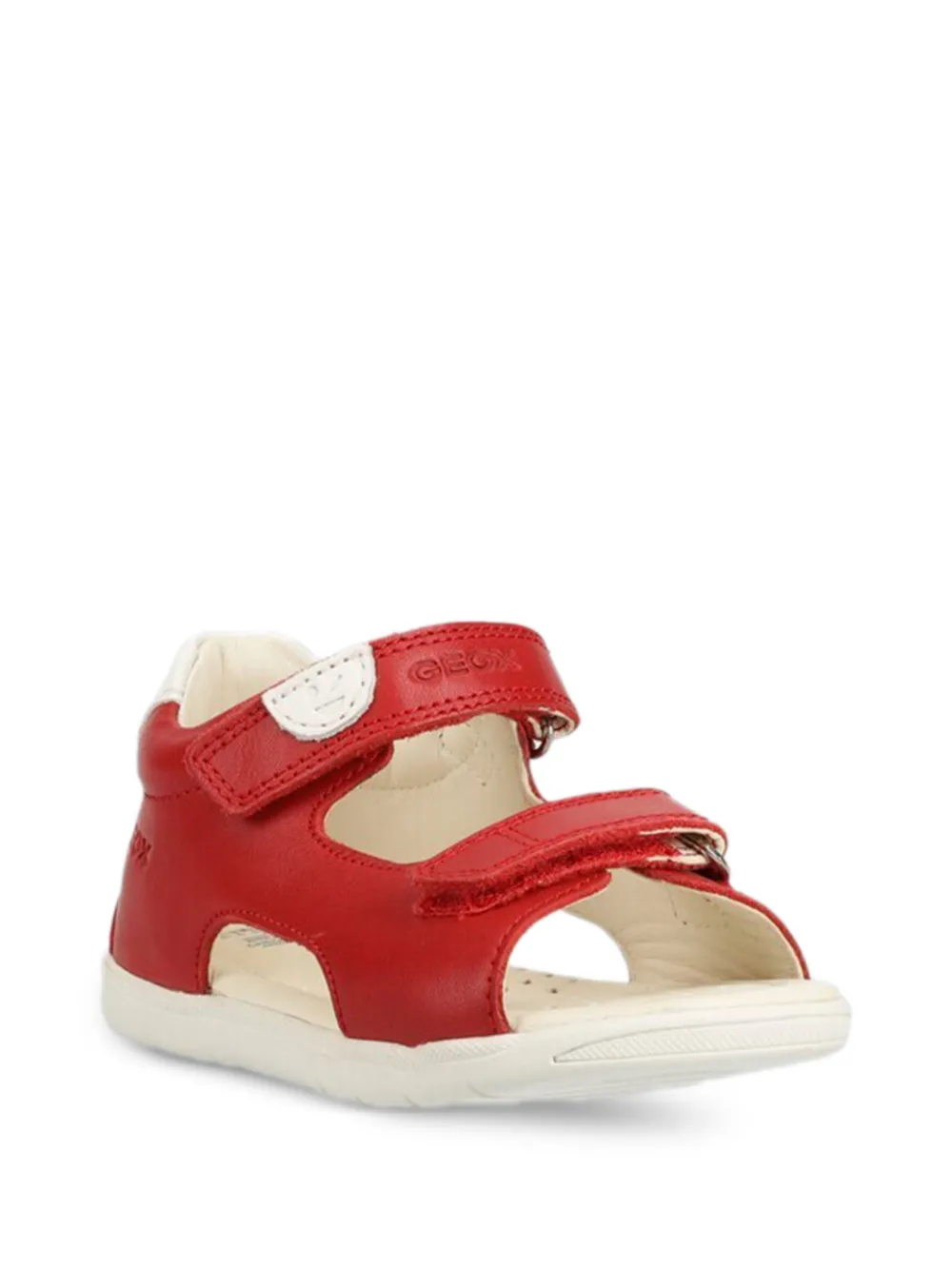 Geox Kids hook loop sandals - Rosso
