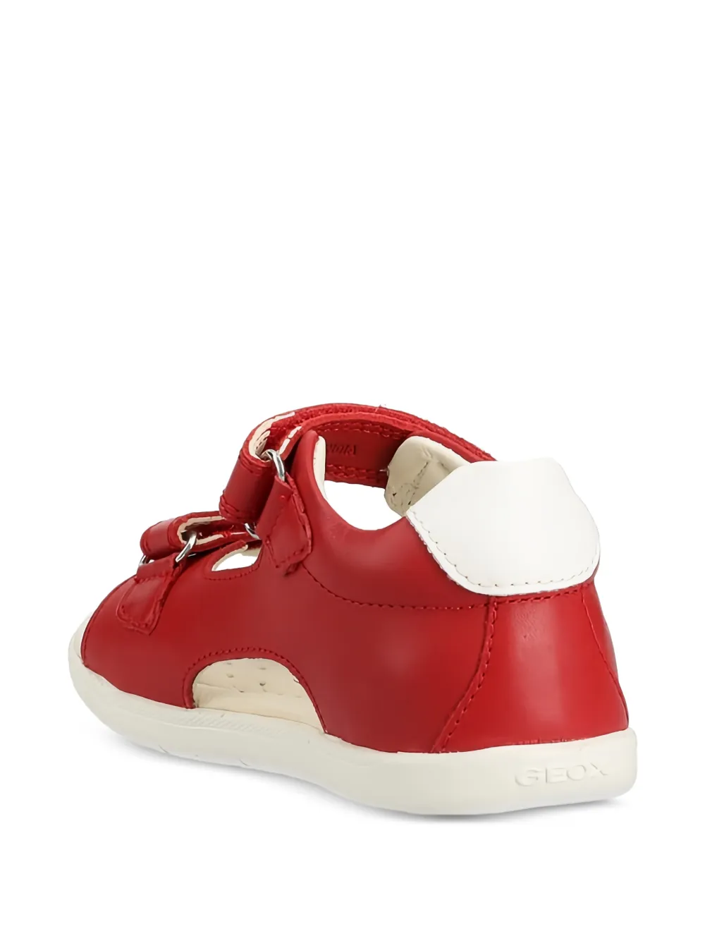 Geox Kids Sandalen met haak en lus Rood