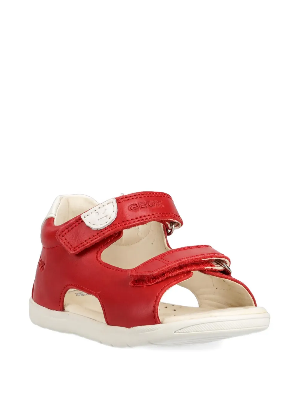 Geox Kids hook loop sandals - Rot