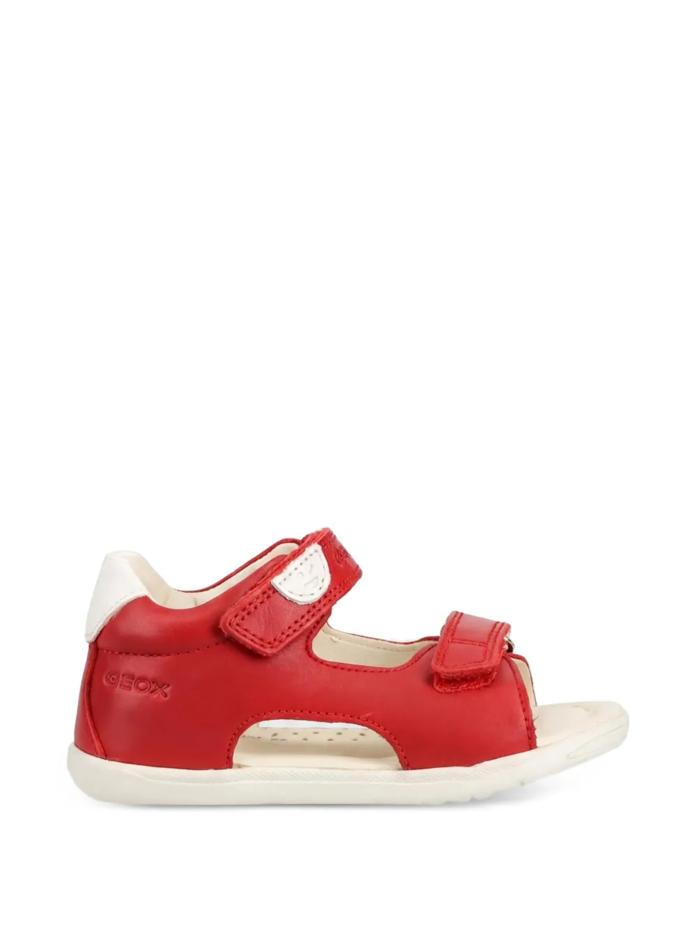 Geox Kids Sandalen met haak en lus Rood