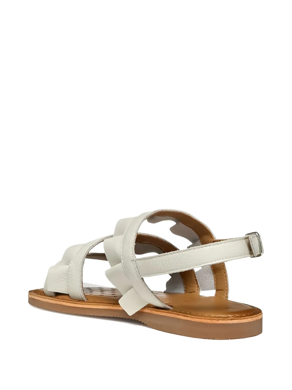 Geox Kids EOLIE leren sandalen Wit